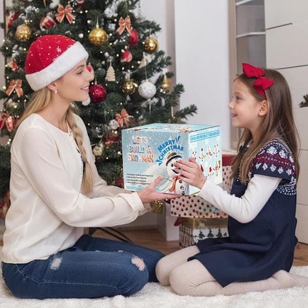 DIY Jule Ler Snemand Amazon Håndlavet Snebold Vinter Julepynt 12-pak