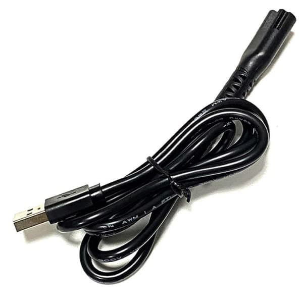 8148/8591/8504 Elektrisk Hårklipper Power USB-opladning Sort onesize