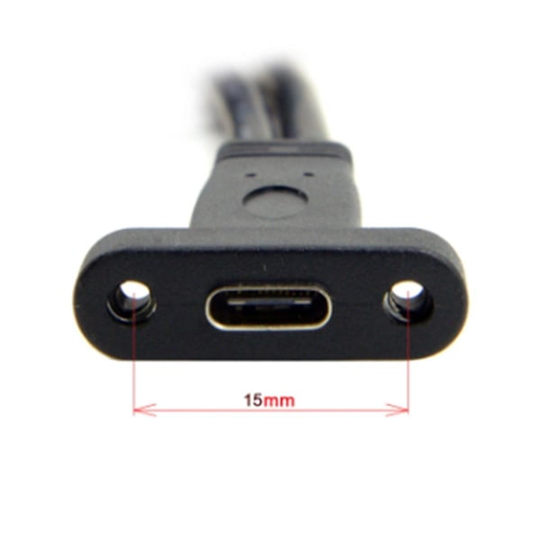 XJ-Yhden Portin USB 3.1 Type C USB-C Naaras USB 3.0 Emolevy 19pin Header Kaapeli 50cm