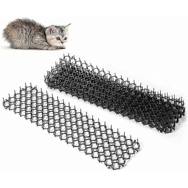 6 kpl Kissakarkote piikeillä, 48,5 x 13,5 cm Ulkokissakarkote Matto, Kissapiikit, Piikkimatto Koirille Puutarha-aitaan
