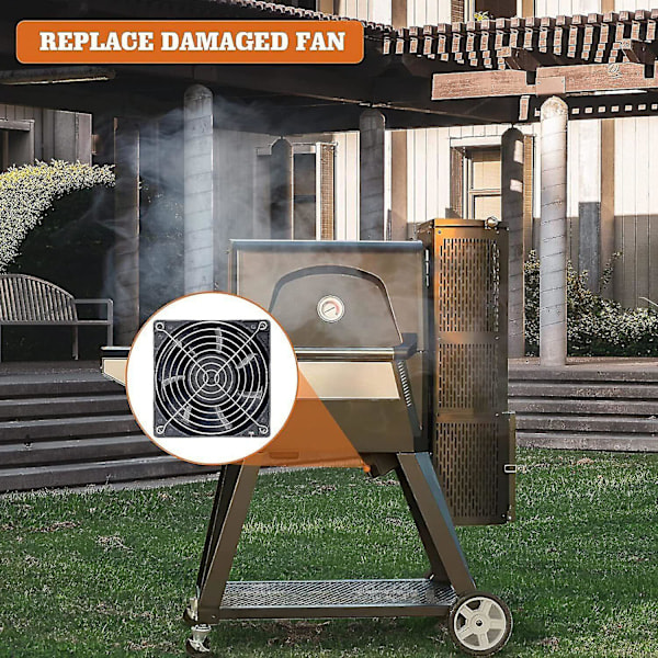 Ersättningsfläkt för Masterbuilt 560/800/1050 Digital Grill Smoker Ft