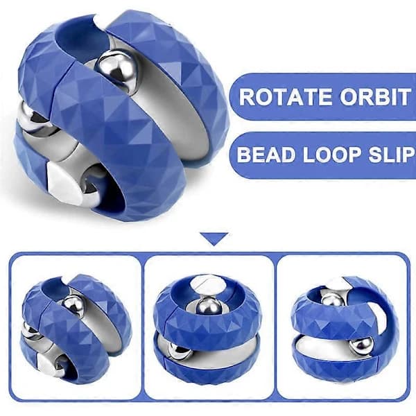 4 kpl Orbit Ball -lelu, Fidget Cubes -pyörivä lelu