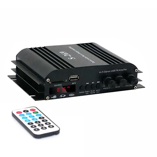 XJ-S-269 4x400w 4.0ch Mini Effektforstærker Audio Karaoke Hjemmebiograf Forstærkere Hjemme Bil Trådløs Forstærker