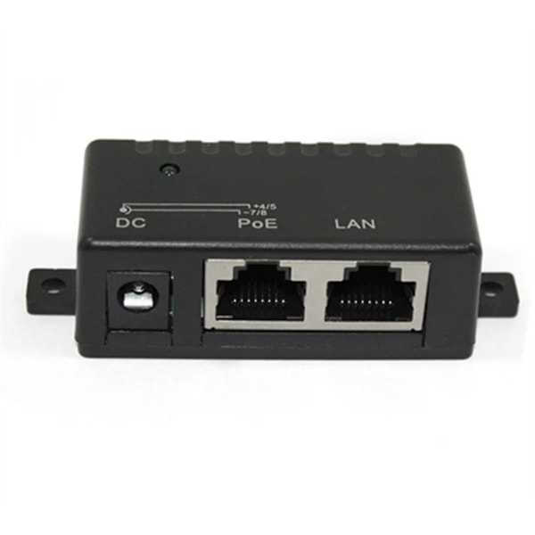 XJ-100mbps 5v 12v 24v 48v/1a Poe Injector Strömdelare För IP-kamera Poe Adapter Modultillbehör