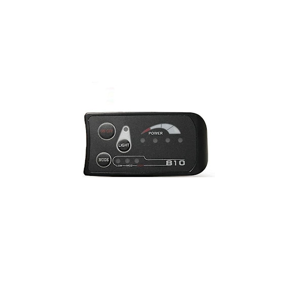 XJ-Jn S810 LED Controller Display Panel Elektrisk Cykel Tilbehør, 36v/48v Vandtæt Stik