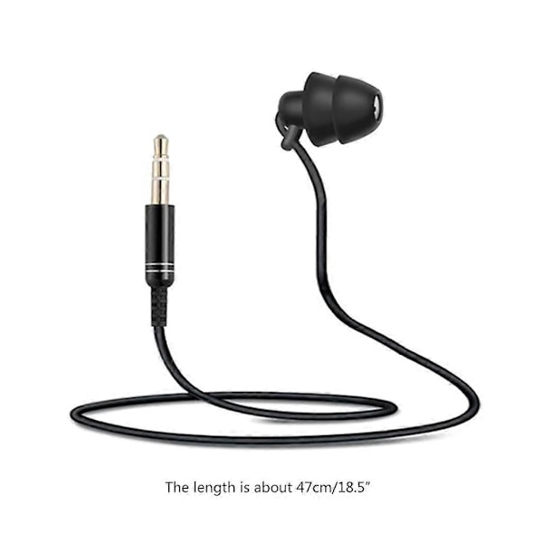 3,5 mm In Ear Enkelt Hovedtelefon Mono-kanal Funktionelt Headset Stereo Headset