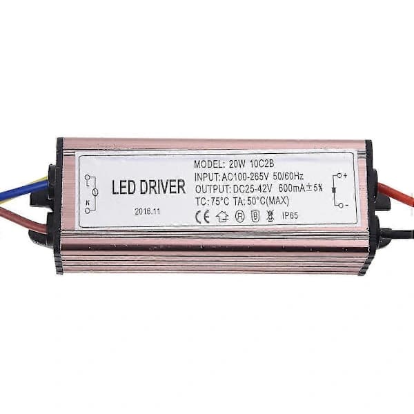 20W LED-drivrutinomvandlare Konstantströmsdrivrutintransformator