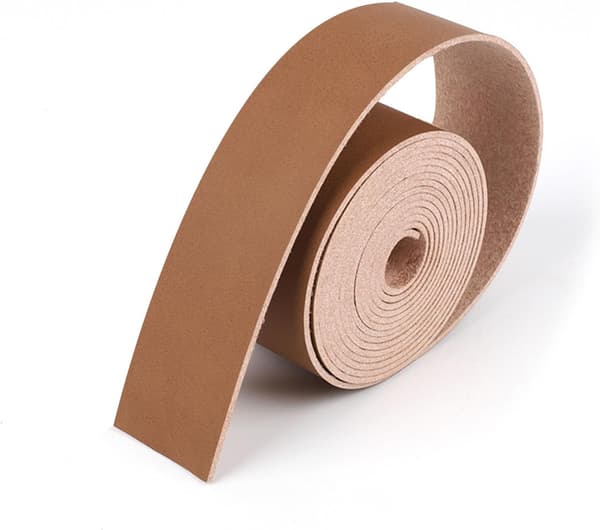 Microfiber Leather Strap 2 Meter Long for Arts & Crafts Projects Clothing Jewelry Wrapping Tools brown brown 3.75cm