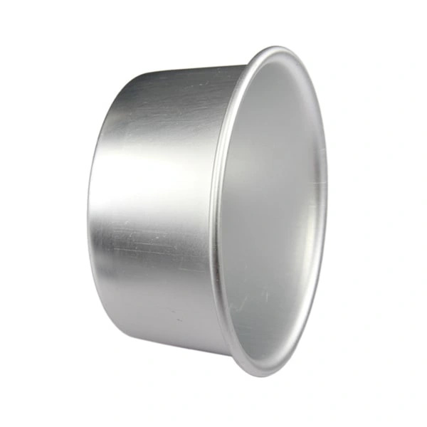 Rund sømløs panne 4~12 tommer aluminiumslegering non-stick kakeform Multifunksjonell baking Ett-delt bakeform null - B