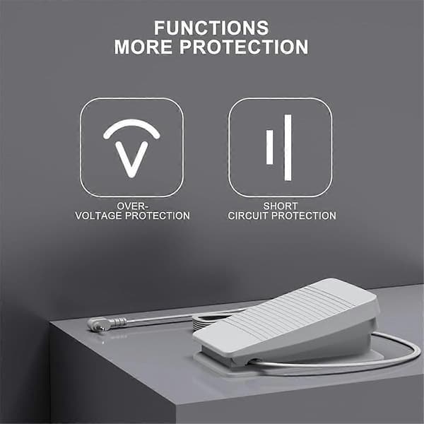 Jalkapoljin Brother Babylock Simplicity -ompelukoneeseen