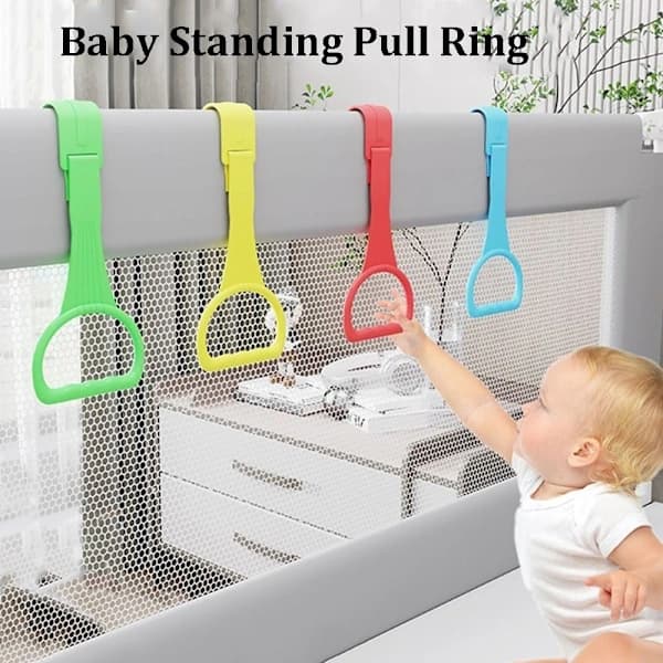2/4 Kpl Lelukehän Vetorengas Vauvan Pinnasängyn Koukut PUNAINEN 2 KPL 2 KPL punainen 2 kpl-2 kpl[XJ]