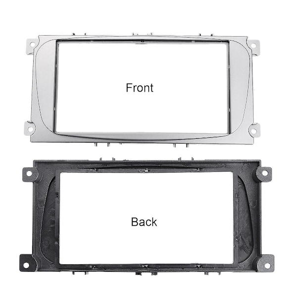 XJ-2din Bil Stereo Radio Dvd Panel Audio Monteringsramme Kit Til Focus Ii Mondeo C-max Galaxy Ii Kuga