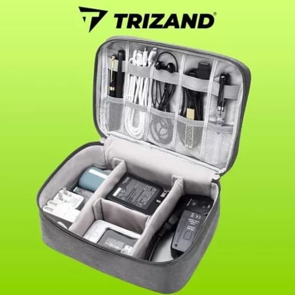 Cable Organizer Bag - Organizer Bag / Essential for Cables & Electronics