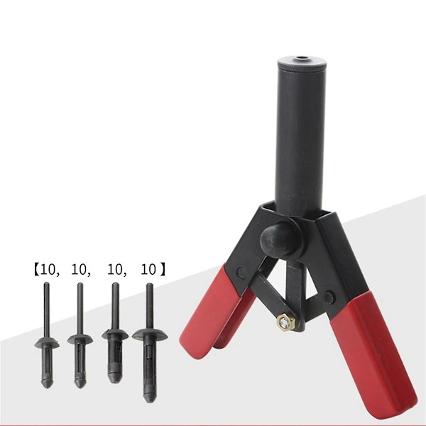 XJ-41 Delars Set Med Snabb Kärnutdragningsnitmaskiner, Plastnitdragare, Polyeten Nitningsverktyg