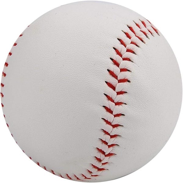 Professionell baseball, PVC-handsydd mjuk skumbaseball för vuxen ungdomsträning, professionell baseballmatch (2 stycken)