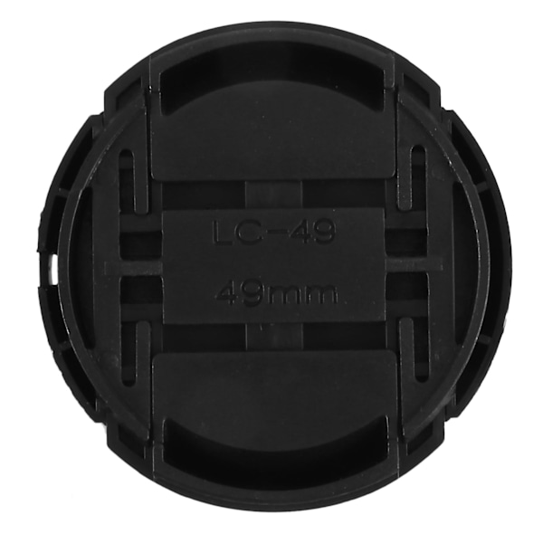 XJ-Univeral 49mm Sentertrykk Frontobjektivdeksel For DSLR Kamera