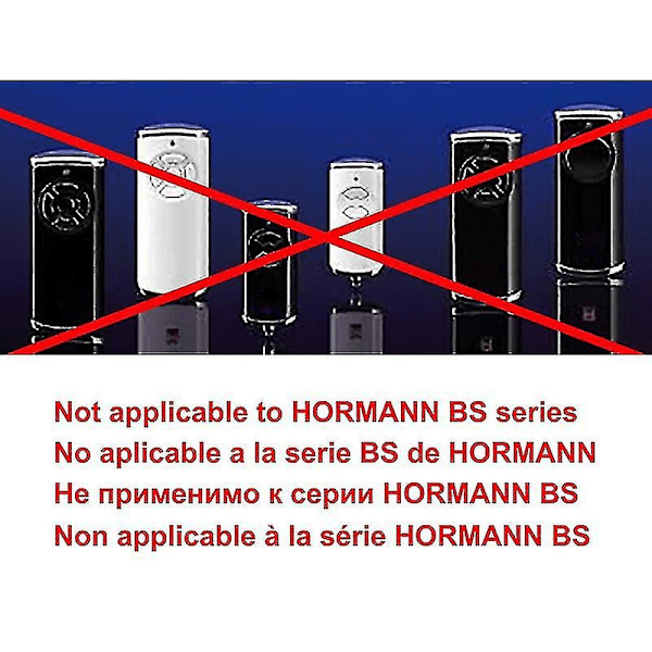 XJ-Hormann 868 Hs2 Hs4 Hse4 Hsm4 Hsm2 Marantec Garageportsöppnare Digital 302 Fjärrkontroll Klon kompatibel D384 D382 Handsändare 868mhz