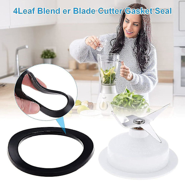 Til Kitchenaid 4-bladet blenderkniv og blenderkobling med skruenøgle