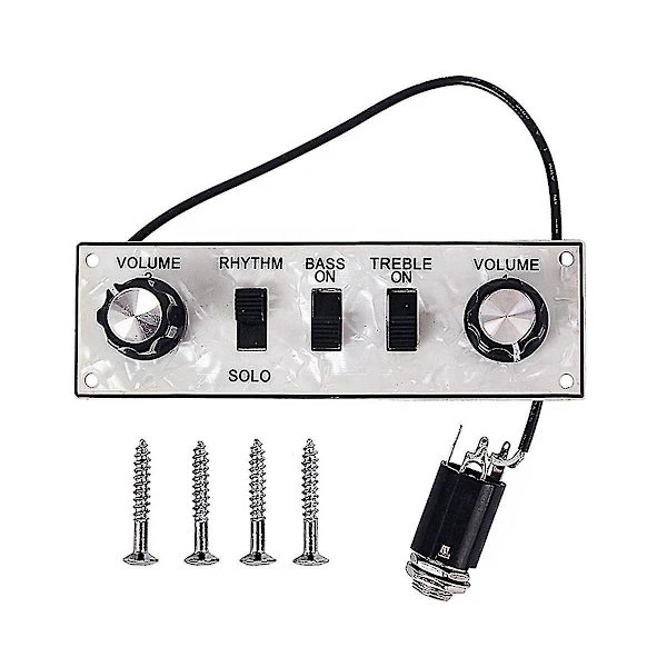 Förmonterad Breddplatta Lastad S Kopplingsschema Gitarr Kretskort Stränginstrument