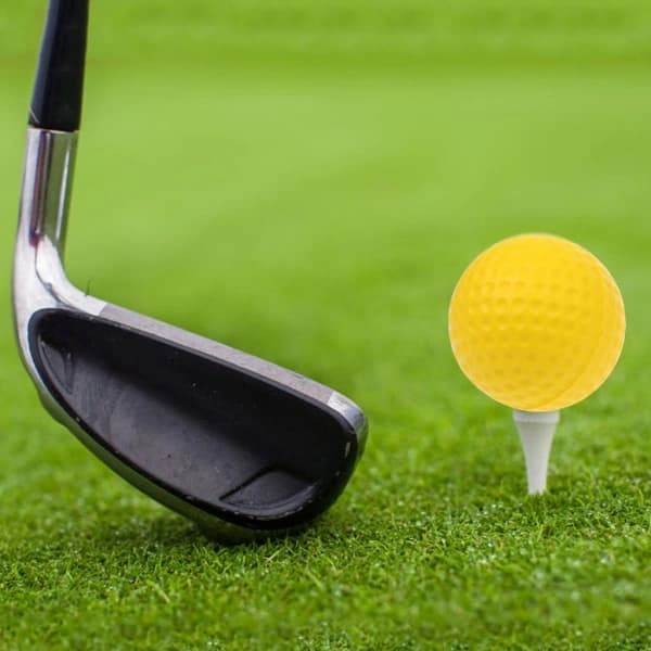Gul skumgolfbold Golftræning Bløde skumbolde Træningsbold