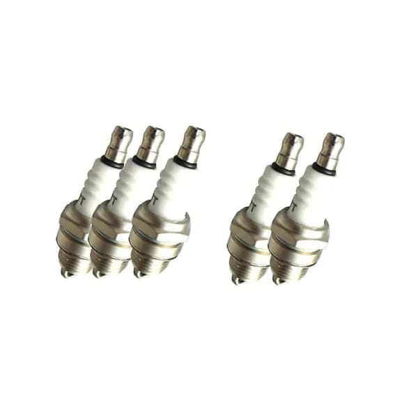5-pakning Tennpluggsett Forgassertilbehør Deler for Torch L6rtc L7rtc L8rtc L8rtf Hageutstyr