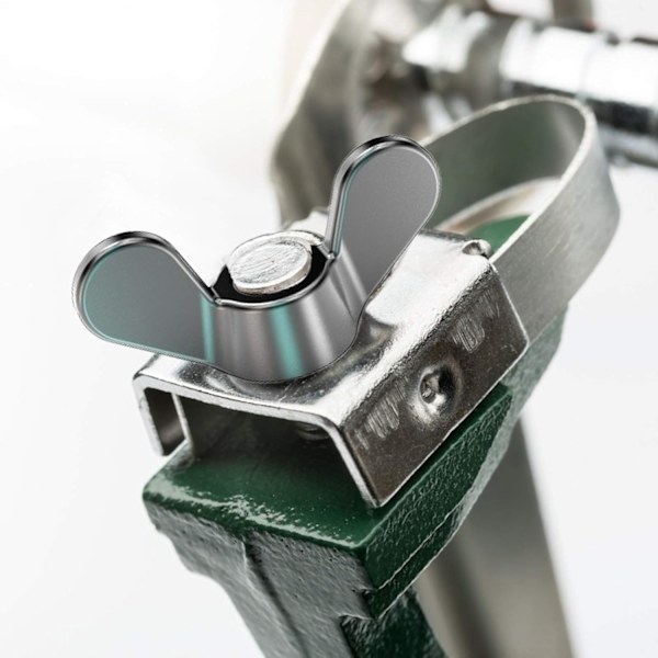 XJ-12 stk lyse sink vingemuttere vingemuttere i størrelse M4 M5 M6 M8 sortiment vingebolter for DIY-verktøy sølv strammebolt for feste