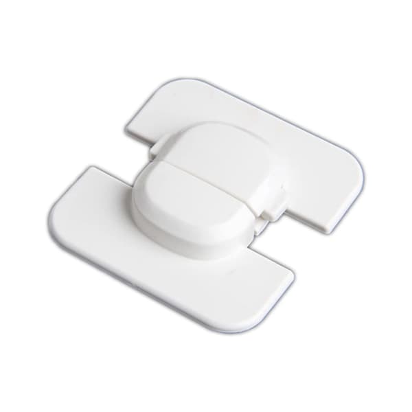 Strong Self-Adhesive Lock with Drill Protection for Refrigerator, Easy to Install and Use