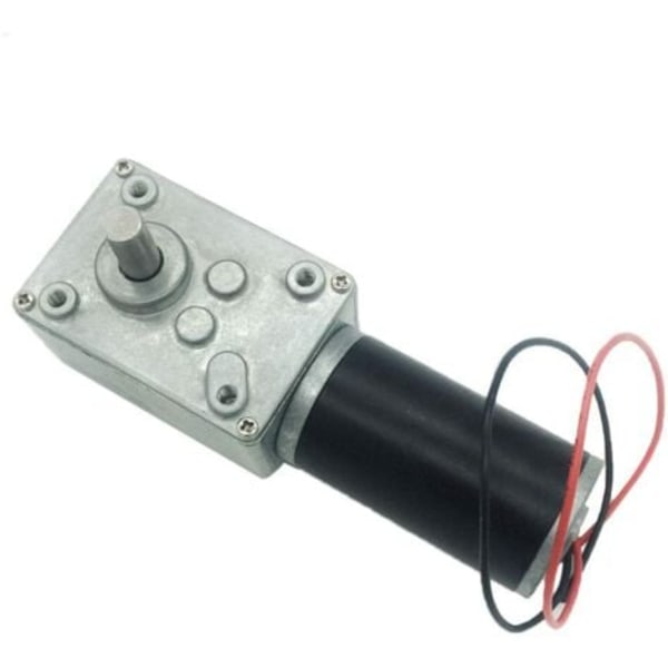 12V 16RPM DC-kierukkavaihdemoottori 70kg/cm Suuri vääntömomentti Turbiini Sähköinen vähennysventtiili Robottioven lukko Verhokoneeseen (12V 16RPM)