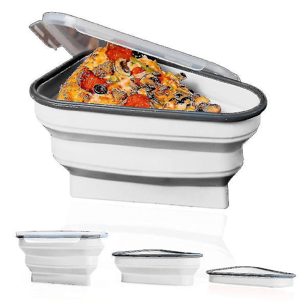 Gjenbrukbar Pizzaboks i Silikon, Sammenleggbar og Multifunksjonell