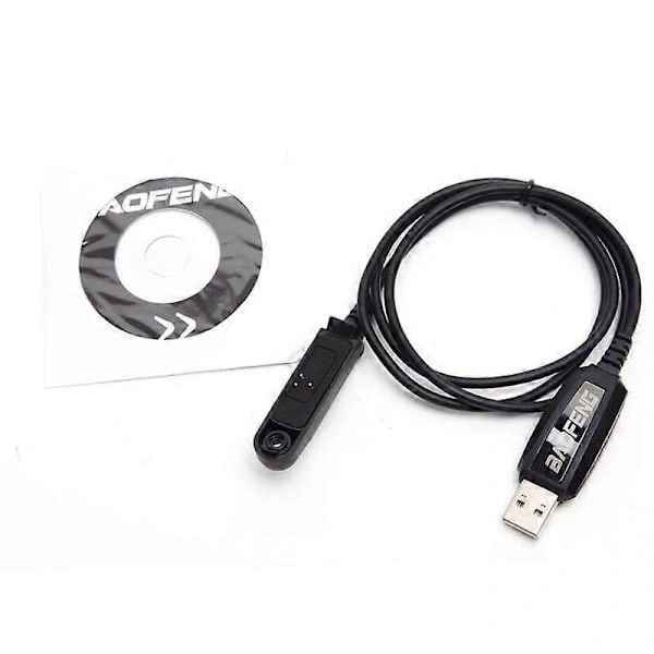 Programmeringskabel til BaoFeng UV-9R PLUS A58 BF-9700 Walkie-talkie Data