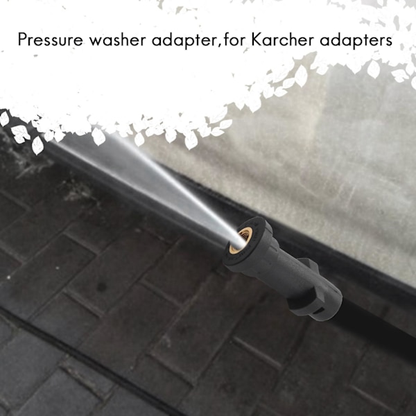 XJ-3x Automotive Højtryksrensning - Skumdyse Hurtig Adapter Til K K2 K3 K4 K5 K6 K7