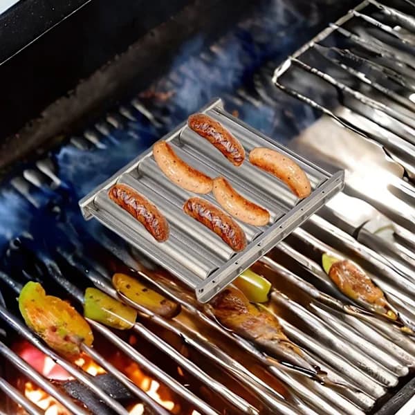 Varmkorvsrulle Korv Roller BBQ-verktyg