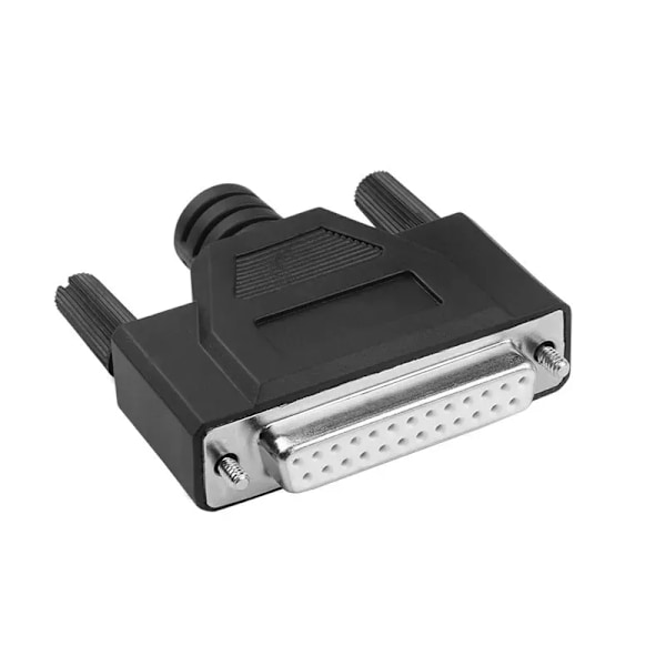 Grossist DB25 Hane/Hona Kontakt D-SUB Adapter 25pin Limmat Hölje Print Line Kontakter
