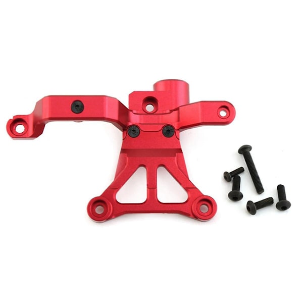 XJ-For Traxxas1/5 X Metall Front Styringsbeskyttelse Brakett, Leketøy Biltilbehør, rød