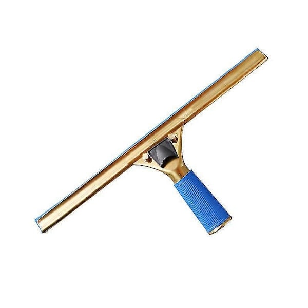 Professional Window Squeegee for Commercial Use, Window Cleaning Tool for Shower Doors, Windows and Car Glass, 1 pc - Gold