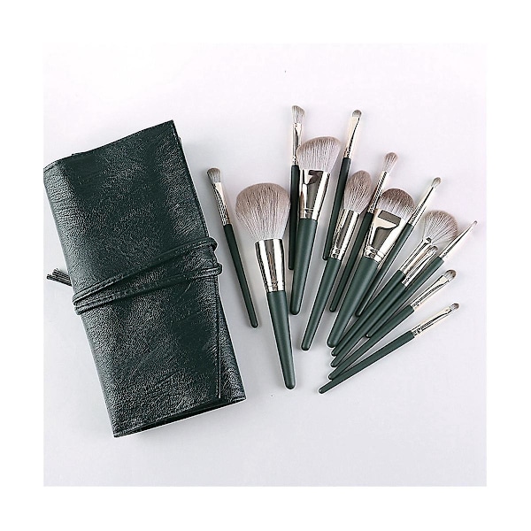 XJ-14 stk Makeup Børstesæt Bløde Øjenskygge Foundation Børster Kvinder Kosmetisk Pudder Blush Blendi