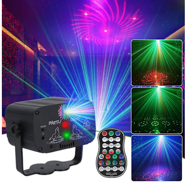 XJ-480 Mønsterprojektor Scenebelysning LED Disco Show Partybelysning