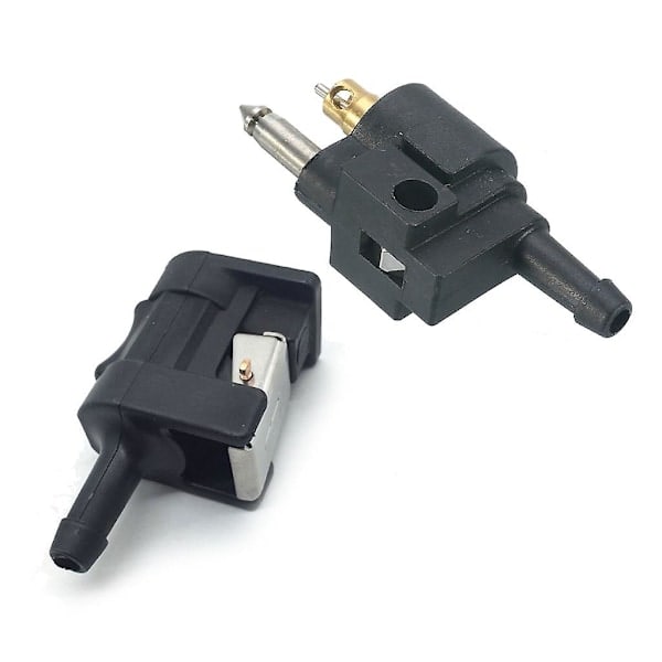 1 Sarja 1/4 \" 6mm Polttoaineletkuadapteri Putkiliitin Yamaha Perämoottorille