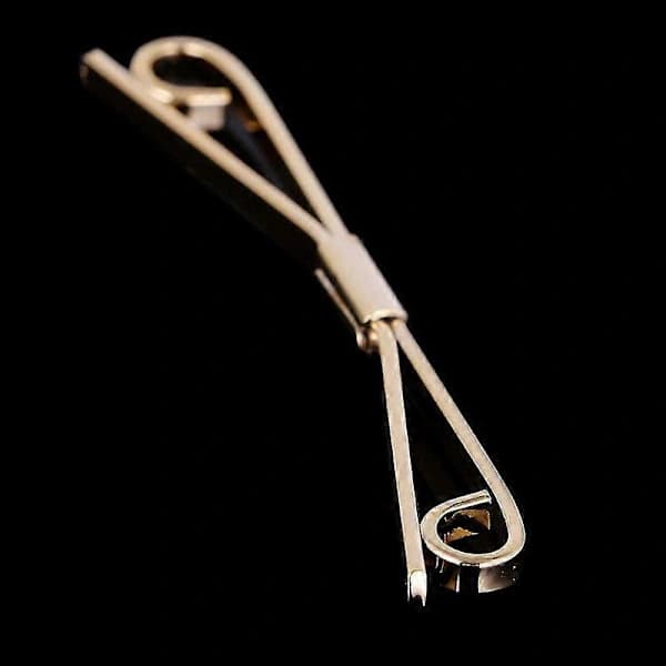 2st Herr Kragstift Metall Kragnålar Metall Elegant Slips Brosch Klämmor Spänne