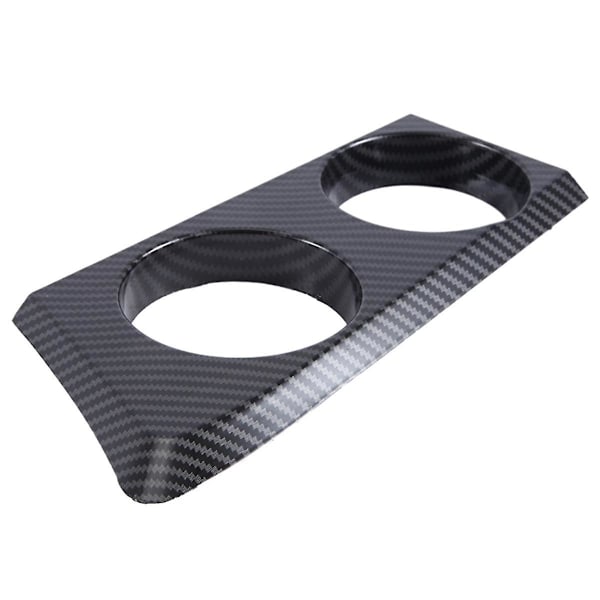 XJ-Auton keskikonsolin mukiteline hiilikuitukuvio juomateline 1-sarjalle E81 E82 E87