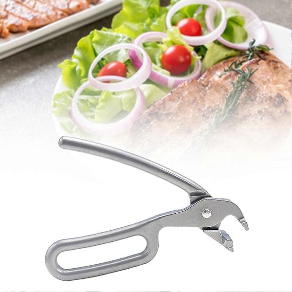XJ-Anti-skålding Tung Aluminiumlegering Pizzapanne Gripeklemmer Tang Bakeverktøy (YJD)