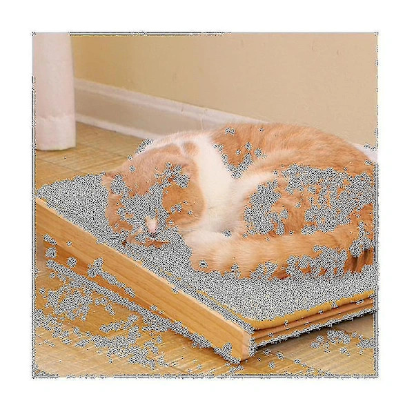 2-delt Klorematte Sisal Klorematte Klorematte for Katter med Limteip Klorematte 50 X 25 Cm