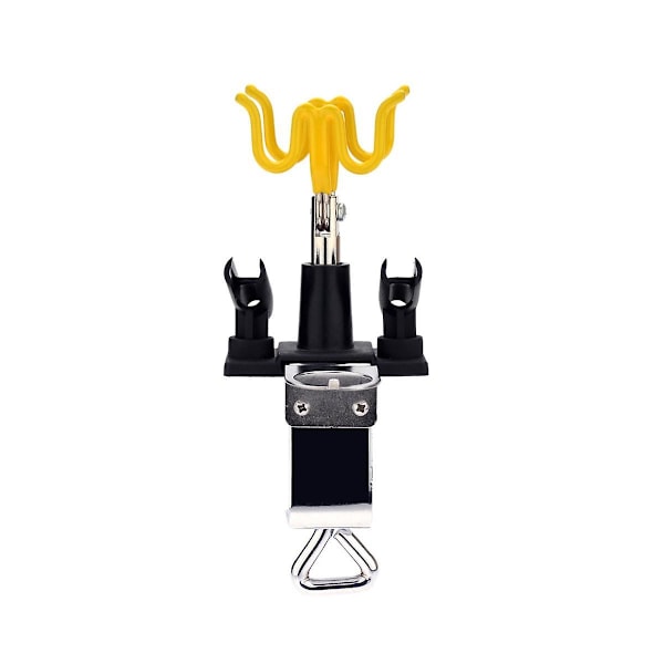 XJ-Airbrush Holder Clamp-on Stativsett 4 Feste Airbrush Bordplate Benkestasjon For Airbrush Svingbar Tilt