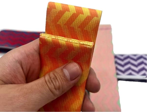 Elastiske opbevaringsstropper, vaskbare polyesterlatex-bånd til dyner, tøj og strandstolehåndklæder, 5-pak, S 5 x 30 cm