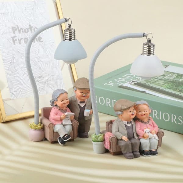 Sweety Lovers Par Prydnad Modern Inredning Vardagsrum Brun A