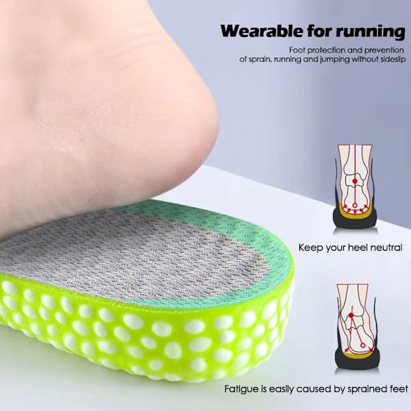 Boost Skolyft Memory Foam Indersål 43-443.5CM 3.5CM 43-443.5cm[XJ]