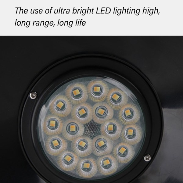 XJ-Utendørs Vanntett Solcelle Stolpelys LED Solcellelampe Stolpelys Dekorativ Hage Landskapslampe 3 Fargetemperatur 3000K 4000K 6000K  (ZYH)