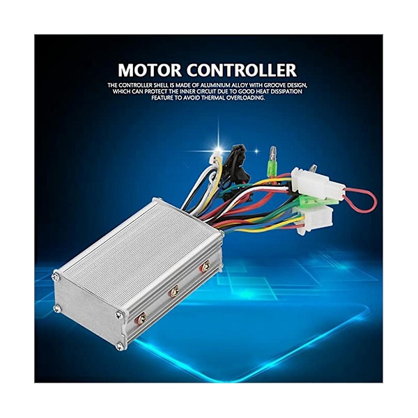 XJ-48v Børsteløs Hastighetskontroller, 36v 250w Børsteløs Motor Hastighetskontroller, Aluminium Motor Børsteløs