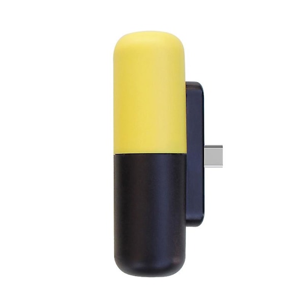 XJ-Kapseli Powerbank Erittäin Ohut Mini Kompakti Langaton Kannettava Type c