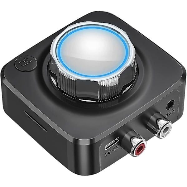 Bluetooth 5.0-mottaker - lydadapter for musikkstrømming